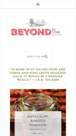 Mobile Screenshot of beyondmeresustenance.com
